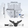 Double Bubble Windshield Fit for MT-09 MT09 SP 2021-2023, Smoke