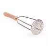 Hofmeister Wooden Potato Masher with Metal Perforated Plate