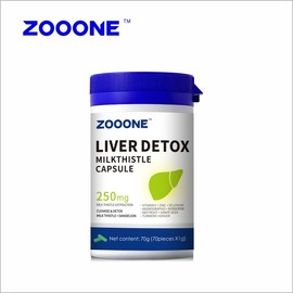 ZOOONE Liver Cleanse Detox Support Supplement- Aid Gallbladder Care Formula Capsules & Natural Milk Thistle Dandelion