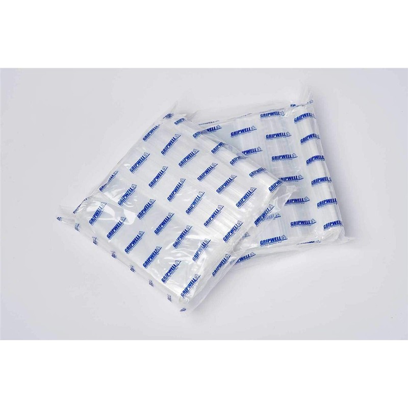 100 2.25" x 3" Small Grip Seal Bags | Clear