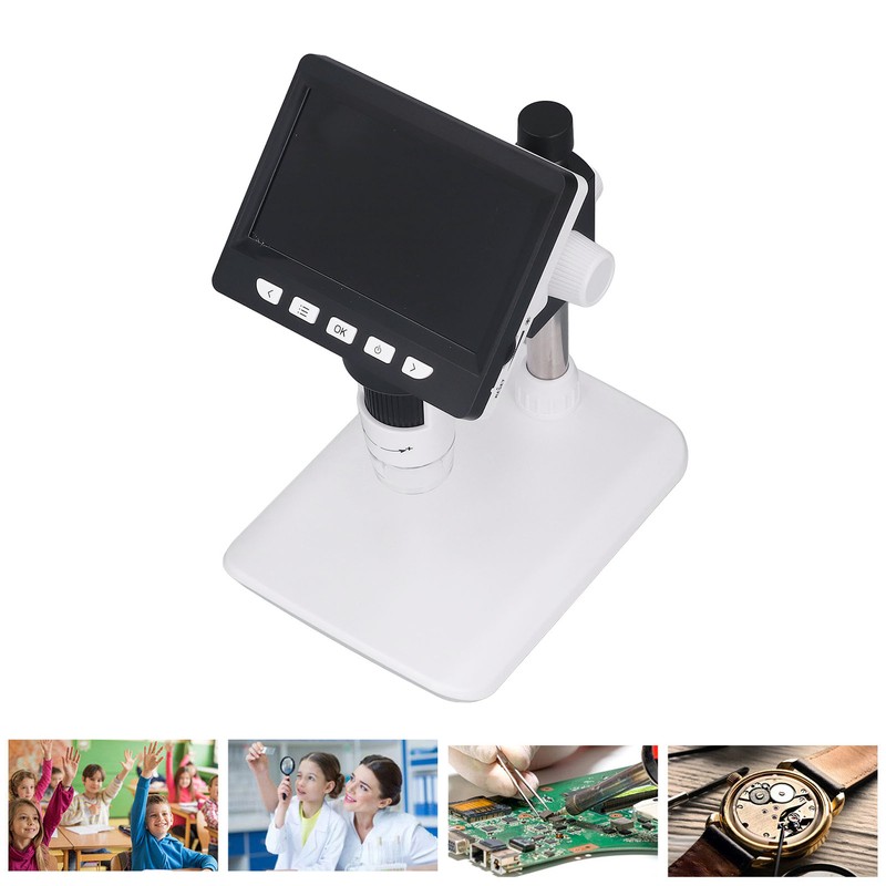 Digital Electron Microscope 4.3in 1000x 2MP USB Industrial Repair Inspection