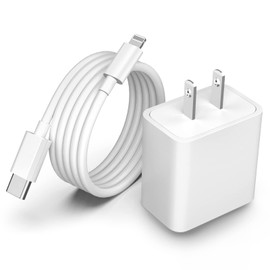 iEssentials iPhone Fast Charger Cable,Fast Charger iPhone 20W PD USB C Wall Charger Type C Power Adapter Lightning Cable Fast Charging Plug Compatible with iPhone 14/13 Pro/12/11/XS/Max/XR/X/8 Plus/SE 2022,iPad