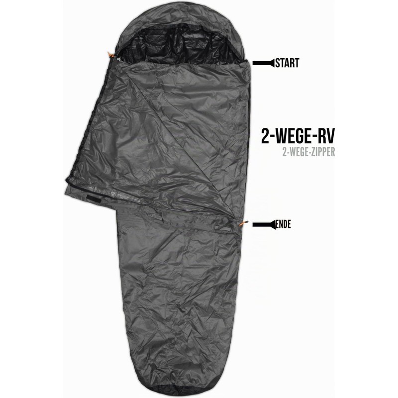 Sleeping bag cover bivouac bag - 100% wind and waterproof,