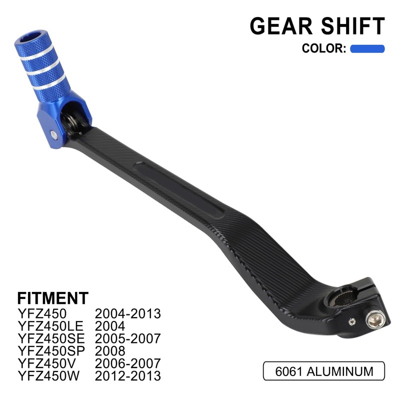 Wacece ATV Gear Shifter Shift Lever Folding Tip CNC for