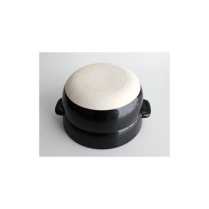 Kamoshita Tools Shop Rice Pot, 1 Pack, Black