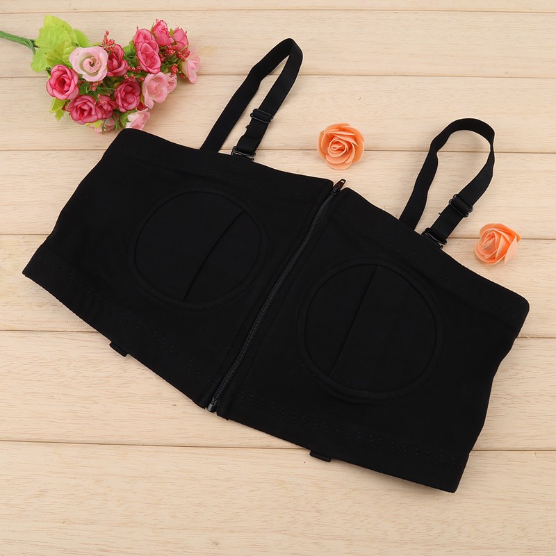 Women Hands Free Breast Feeding Pumping Bra Adjustable Wire Free