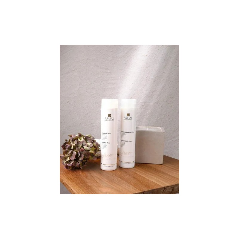 Shampoo Para Cabello Hidratante Reparador Arual Free 250 Ml