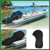 Motoforti 600D Oxford Cloth Motor Full Outboard Boat Engine Cover