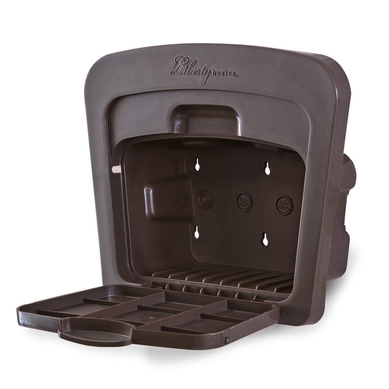 Liberty Basics 501 Garden Hose Hanger w/Storage Compartment