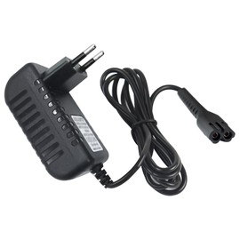 4V 2A Ladegerät kompatibel mit WAHL Rasierer Cordless Magic Clip Cordless Senior Finale Shaver 5 Star 8164 8591 8148 8504, Ersatz Ladekabel Netzadapter Trimmer, Stromversorgung Überlastschutz Zubehör