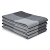 Encasa Cotton Kitchen Towel Set - Super Absorbent 70x45 cm