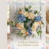 Quixem 22 Inch Hydrangea Wreath for Front Door Decor, UV