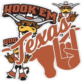 Desert Cactus University of Texas Sticker Longhorns UT Austin Sticker Vinyl Decals Laptop Water Bottle Car Sheet T2 (Type 2-2)