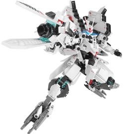 Mech Robot Building Blocks Set Movable Joints Construction Toy 654PCS Creative Collectible Action Figure Model Kit for Kids and Hobbyists Ages 6+