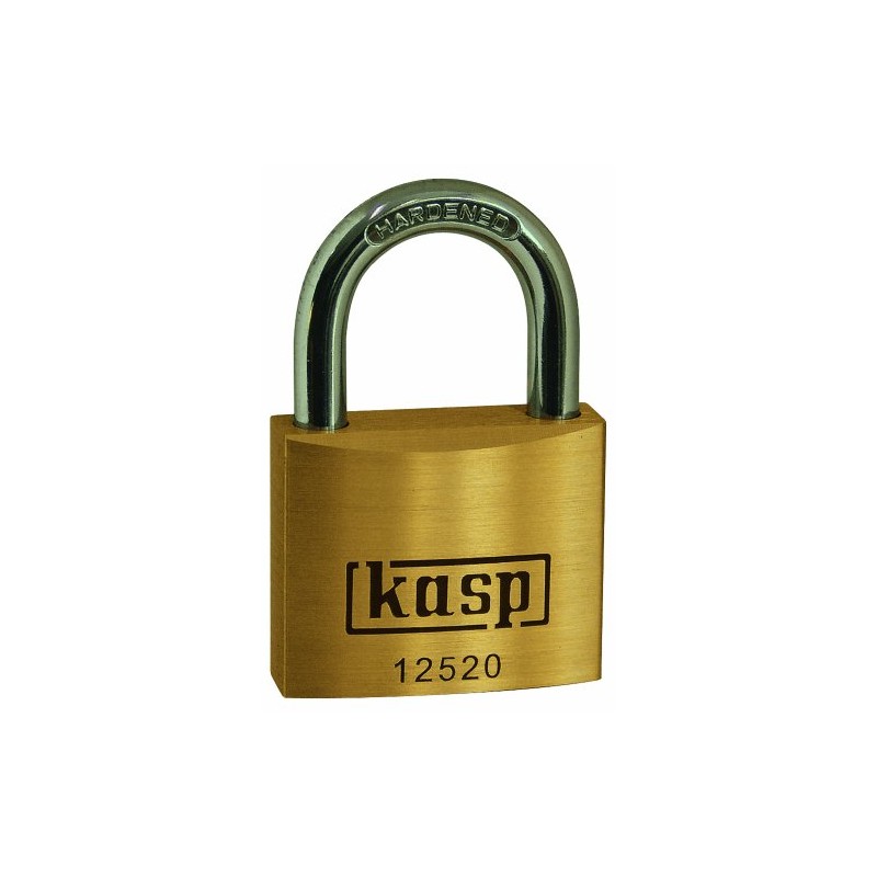 Kasp K12520A2 Premium Brass Padlock-20mm-keyed Alike