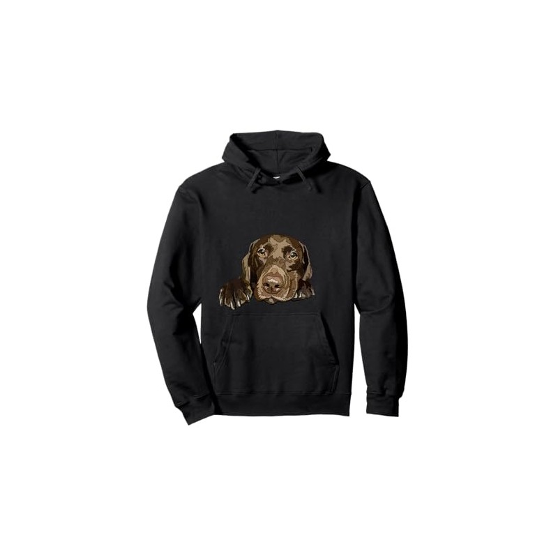 Chocolate Labrador Dog Brown Retriever Lab Mom Girl Dad Pullover