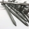 6-Inch Landscape Stakes, Spiral Galvanized Landscape Spikes, Garden Nails for