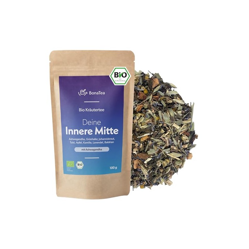 Organic Your Inner Middle - Ashwagandha Tea with St. John's