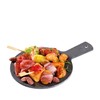 Zassenhaus Serving Board Round Fingerboard 25 x 17 x 0.5