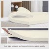 Spring Coil 2-Inch High Density Foam Topper,Adds Comfort to Mattress,
