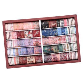 Operitacx 100 Rolls Washi Tape Scrapbook Stickers Fall Stickers Notes Erasers Multi Planner Stickers Aesthetic Stickers Scrapbooking Supply Vintage Scrapbooking Supplies Tapes Japanese Paper