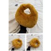 XPONNI Fuzzy Dumpling Bag, Cute Fluffy Bags Y2k, Cute Mini