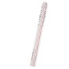 Golf Putting Mat Acrylic Accurate Scale Line Portable Double Sided