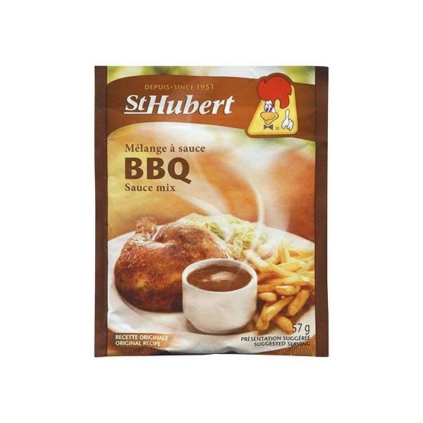 St Hubert BBQ Sauce Mix 57g 3 packs {Imported from Canada}