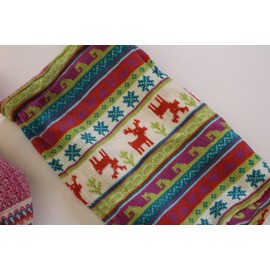 Mukluks Women's Muk Luks Multicolor Winter Reversible Knit Purse