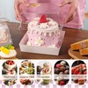 NPLUX NPLUX 20 Pack Small Cake Boxes Charcuterie Boxes Mini