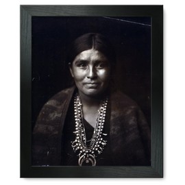 Framed Print 9x12: A Navaho Woman, 1904