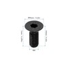 QUARKZMAN M4 x 10 mm Hex Socket Flat Head Countersunk