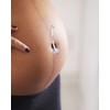 AceFun Belly Button Piercing Pregnancy Plastic Pregnancy Piercing Long Bioflex