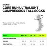 CEP - Lightweight Running Socks with Compression for Men, Ultralight
