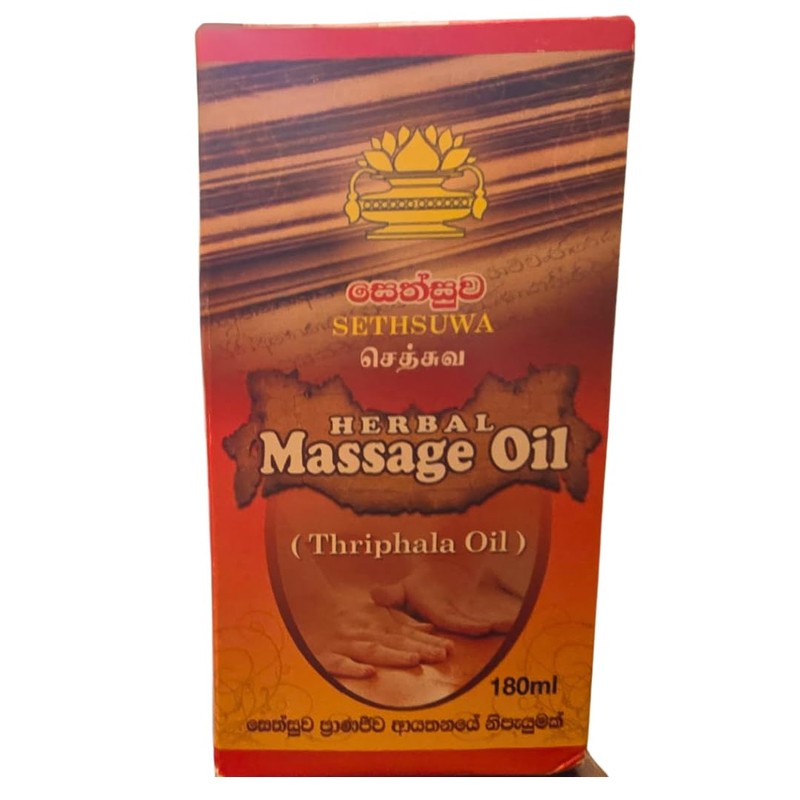 Massage Oil | Pure Sesame Oil Infused with Thripala |