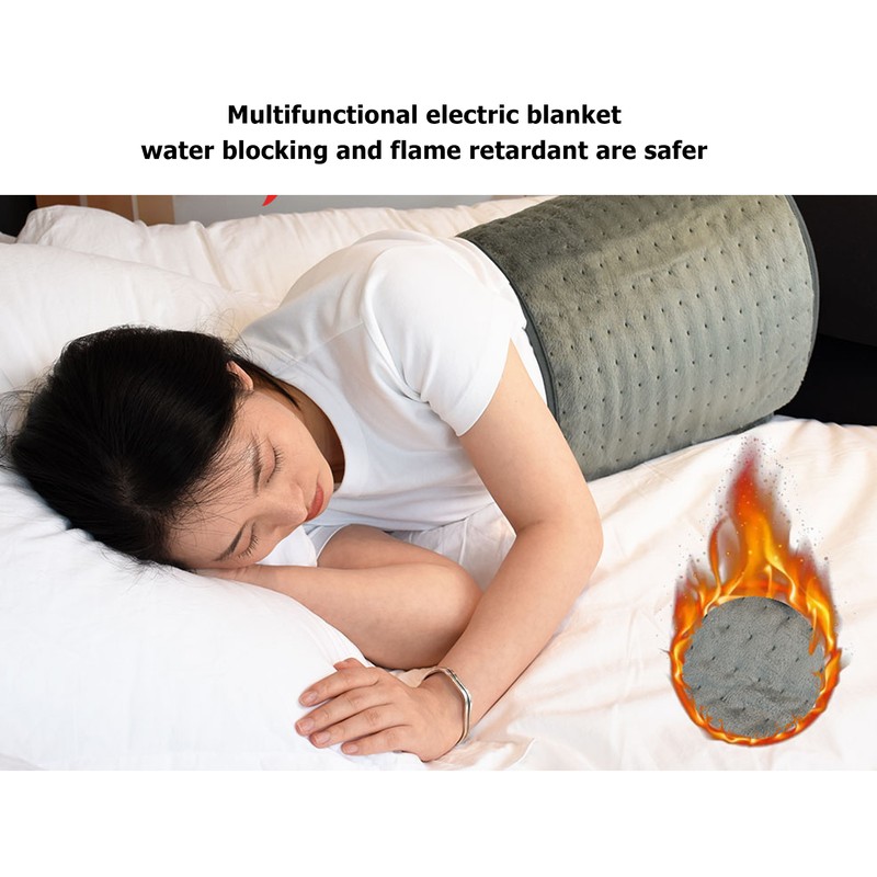 Waist Heating Blanket Constant Heat Micro Plush Polyester Electric Winter