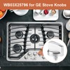 5 Pack WB03X25796 WB03T10326 Gas Cooktop Knob, Range Burner Stove