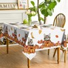 Artoid Mode Cats Maple Leaves Scarves Pumpkins Autumn Table Cloth,
