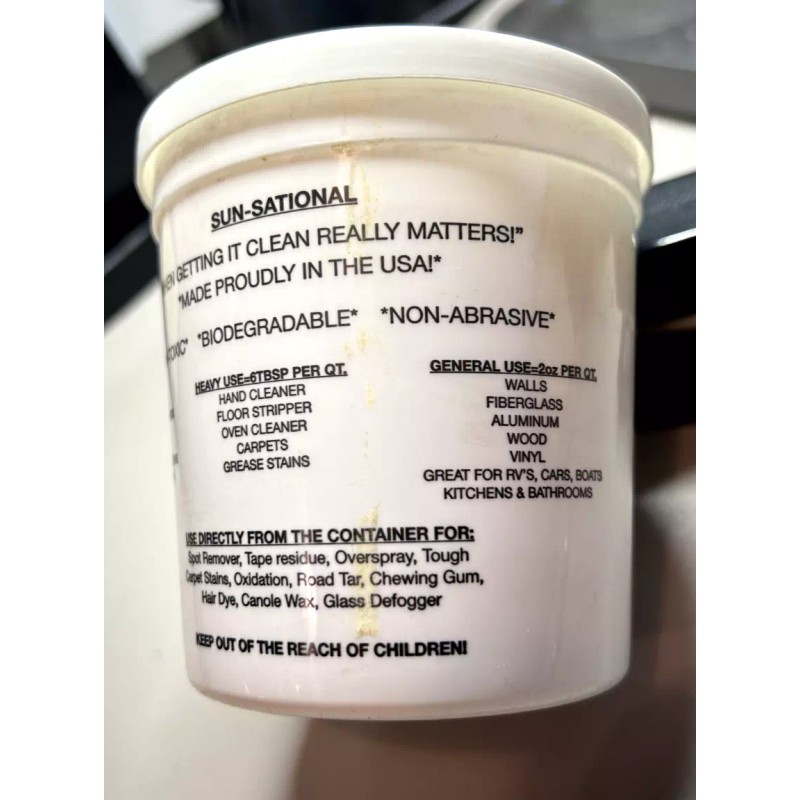 Sun-Sational Specialty Product Super Concentrated Cleaner Multi-Use