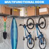 6 Pack Heavy Duty Bike Hooks for Garage Ceiling, Garage