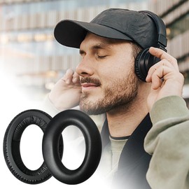 Headphones Replacement Earpads Fit For Game Zero, HD380, PXC450 and PC350,Soft Noise Reduction Earpads Cushions Professional Thick Headset Earpads for Headphone (Black)