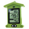 Brannan Digital Green Greenhouse Thermometer – Stylish Weatherproof Max Min