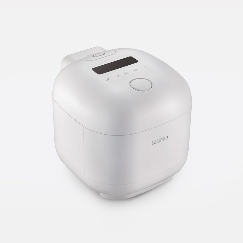 PN Poongnyun Micom Mono 6 Electric Rice Cooker, White, 6