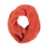 Knitted Solid Color Thick Winter Infinity Loop Scarf with Sequins