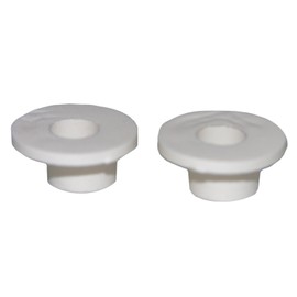 LASCO 14-1081 Plastic Self Aligning Toilet Seat Hinge Washers, White