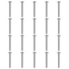 PATIKIL M5 x 45 mm Flat Head Socket Cap Screws,