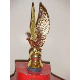 Golden Eagle Topper Gamewell Fire Alarm Box American Police Call Finial