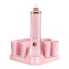 Agitador De Pegamento De Pestañas Eléctrico Portátil Rosa