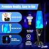 JAMBO 16" Beautiful Motion Lamp - Blue/White Wax, Relaxing Liquid