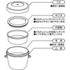 Skater STLBD6AG-A Antibacterial Insulated Lunch Box, Bowl Shaped, Stainless Steel,
